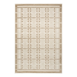 Nourison Nordic 5' x 7' Taupe Fabric Area Rug