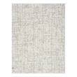 Nourison Modern Shag 5' x 7' Ivory Gray Fabric Area Rug