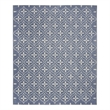 Nourison Essentials 5' x 7' Blue Ivory Fabric Area Rug