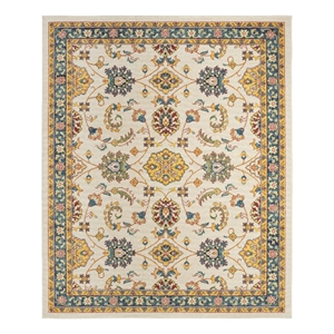 Nourison Essentials 5' x 7' Ivory Gold Fabric Area Rug