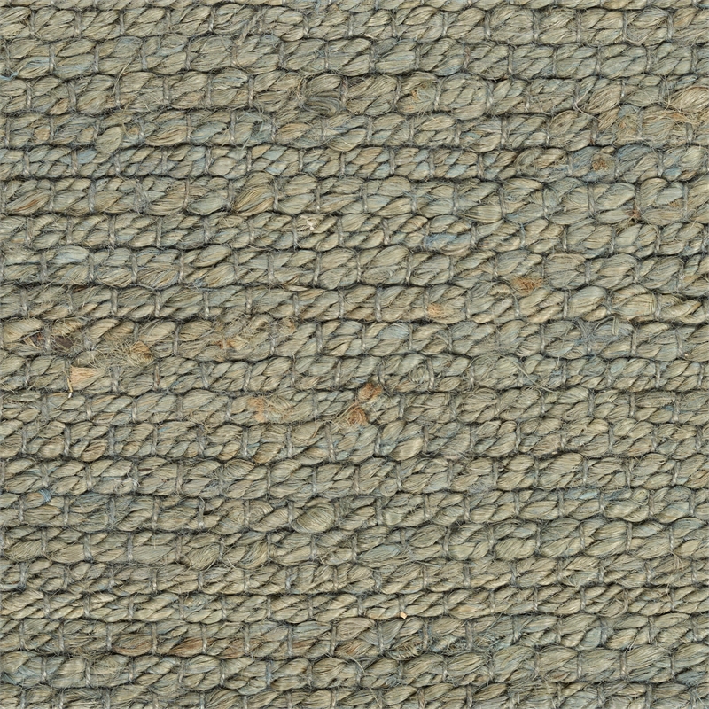 Nourison Natural Jute 2' x 3' Sage Fabric Area Rug
