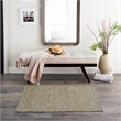 Nourison Natural Jute 2' x 3' Sage Fabric Area Rug