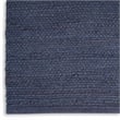Nourison Natural Jute 2' x 3' Navy Fabric Area Rug