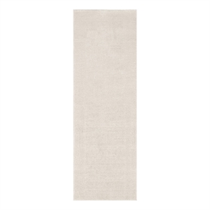 Nourison Nordic 6' Runner Ivory Fabric Area Rug