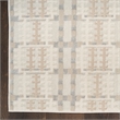 Nourison Nordic 6' Runner Ivory Multi-Color Fabric Area Rug