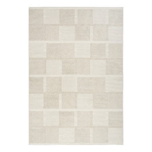 Nourison Nordic 4' x 6' Ivory Beige Fabric Area Rug