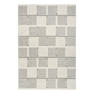 Nourison Nordic 5' x 7' Ivory Gray Fabric Area Rug