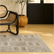 Nourison Nordic 5' x 7' Gray Multi-Color Fabric Area Rug