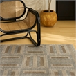 Nourison Nordic 5' x 7' Gray Multi-Color Fabric Area Rug