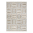 Nourison Nordic 5' x 7' Gray Multi-Color Fabric Area Rug