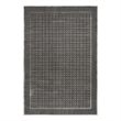 Nourison Nordic 5' x 7' Black Taupe Fabric Area Rug