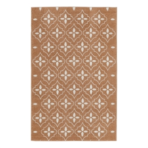 Nourison Essentials 4' x 6' Copper Fabric Area Rug