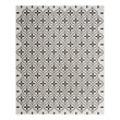 Nourison Essentials 5' x 7' Ivory Black Fabric Area Rug