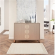 Nourison Essentials 2' x 4' Ivory Gold Fabric Area Rug