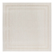 Nourison Essentials 9' x Square Ivory Gold Fabric Area Rug