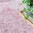 Nourison Washables 5' x 7' Pink Fabric Area Rug