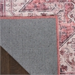Nourison Washables 3' x 5' Red Fabric Area Rug