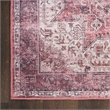 Nourison Washables 9' x 12' Red Fabric Area Rug