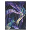 Nourison Washables 5' x 7' Blue Multi-Color Fabric Area Rug