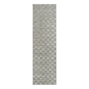 Nourison Serenity Home 8' Runner Gray Fabric Area Rug
