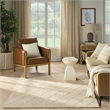 Nourison Wool Haven 5' x 7' Beige Indoor Area Rug