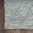 Nourison Wool Haven 5' x 7' Blue Indoor Area Rug