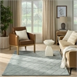 Nourison Wool Haven 5' x 7' Blue Indoor Area Rug