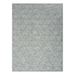 Nourison Wool Haven 5' x 7' Blue Indoor Area Rug