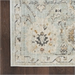 Nourison Oushak Home 10' x 14' Mint Fabric Area Rug