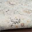 Nourison Oushak Home 10' x 14' Mint Fabric Area Rug