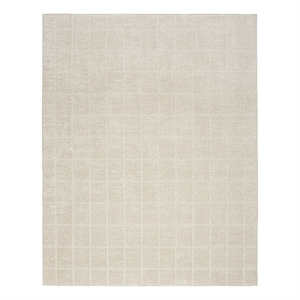 Nourison Serenity Home 10' x 14' Ivory Cream Fabric Area Rug