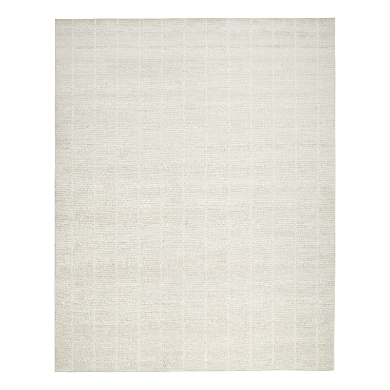 Nourison Serenity Home 10' x 14' Ivory Fabric Area Rug