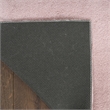 Nourison Soft Plush Rabbit Fur 4' x 6' Lavender Fabric Polyester Area Rug