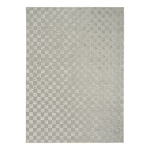 Nourison Serenity Home 4' x 6' Gray Fabric Area Rug