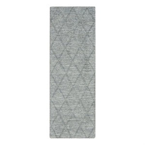 Nourison Wool Haven 6' Runner Blue Indoor Area Rug