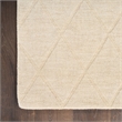 Nourison Wool Haven 5' x 7' Ivory Indoor Area Rug