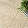 Nourison Wool Haven 5' x 7' Ivory Indoor Area Rug
