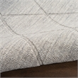 Nourison Wool Haven 5' x 7' Gray Indoor Area Rug