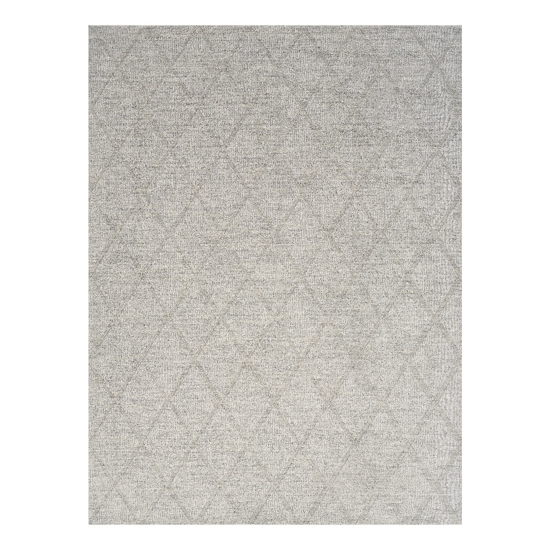 Nourison Wool Haven 5' x 7' Gray Indoor Area Rug