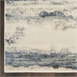 Nourison Serenity Home 5' x 7' Blue Multi-Color Fabric Area Rug