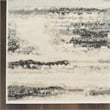 Nourison Serenity Home 5' x 7' Gray Multi-Color Fabric Area Rug