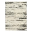 Nourison Serenity Home 5' x 7' Gray Multi-Color Fabric Area Rug