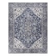 Nourison New Concept Washables 10' x 14' Navy Ivory Vintage Indoor Rug