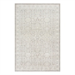 Nourison Renewed 5' x 7' Silver Ivory Fabric Area Rug