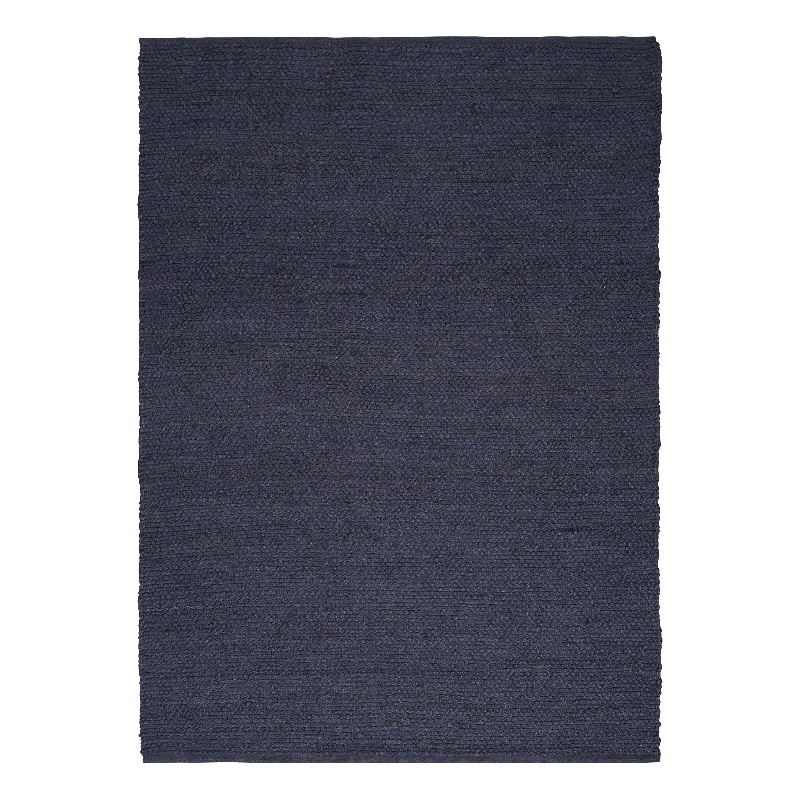 Nourison Home Natural Jute 8' x 10' Navy   Area Rug
