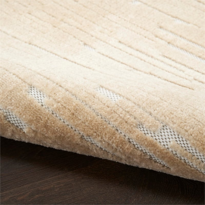 Nourison Home Casual 8' x 10' Taupe   Area Rug