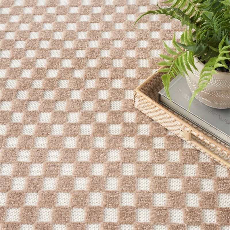 Nourison Home Casual 8' x 10' Brown   Area Rug