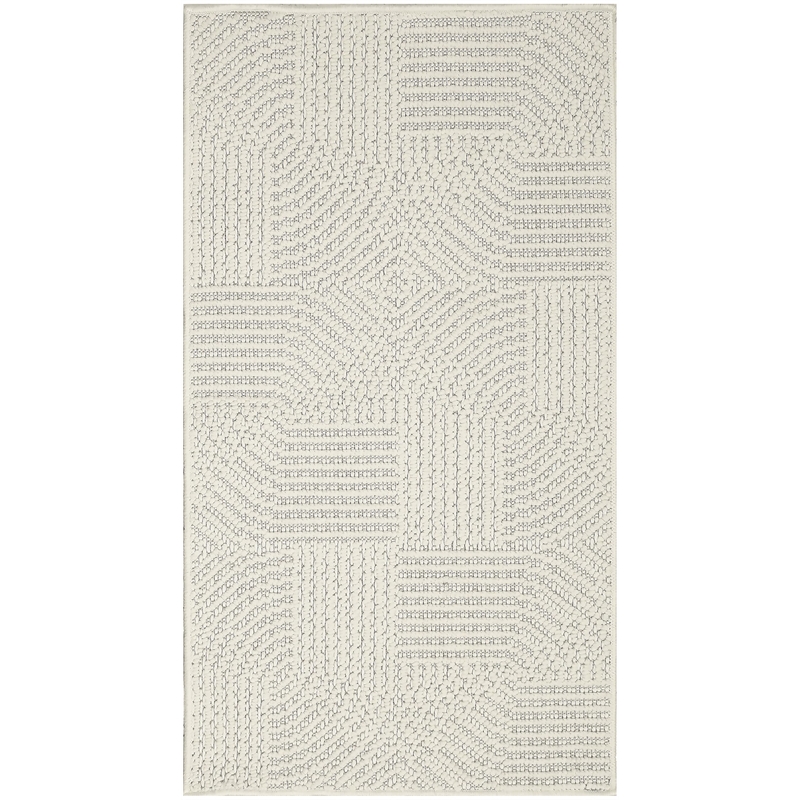 Nourison Home Textured Home 2' x 4' Ivory   Area Rug