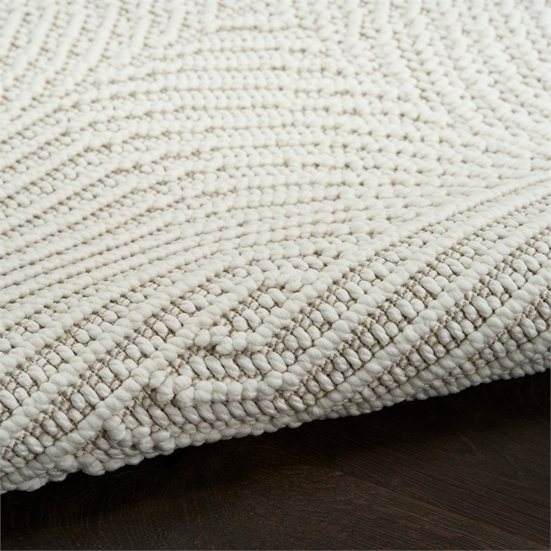 Nourison Home Textured Home 2' x 4' Ivory   Area Rug
