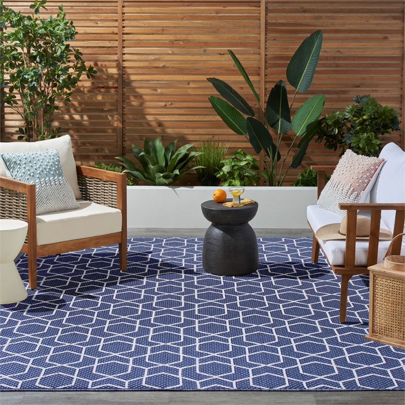 Nourison Home Horizon   10' x 14' Navy   Area Rug
